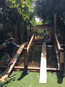 Entrance to the play structure